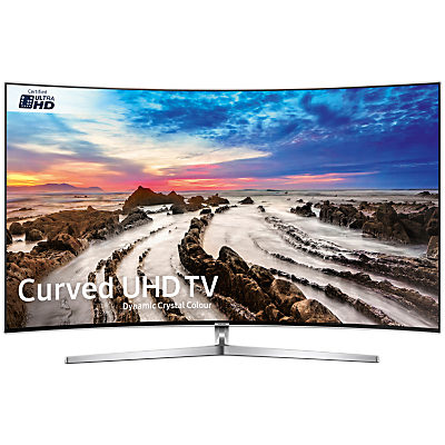Samsung UE65MU9000 Ultra HD Certified Curved HDR 1000 4K Smart TV, 65 with TVPlus/Freesat HD, Dynamic Crystal Colour & 360 Design, Silver